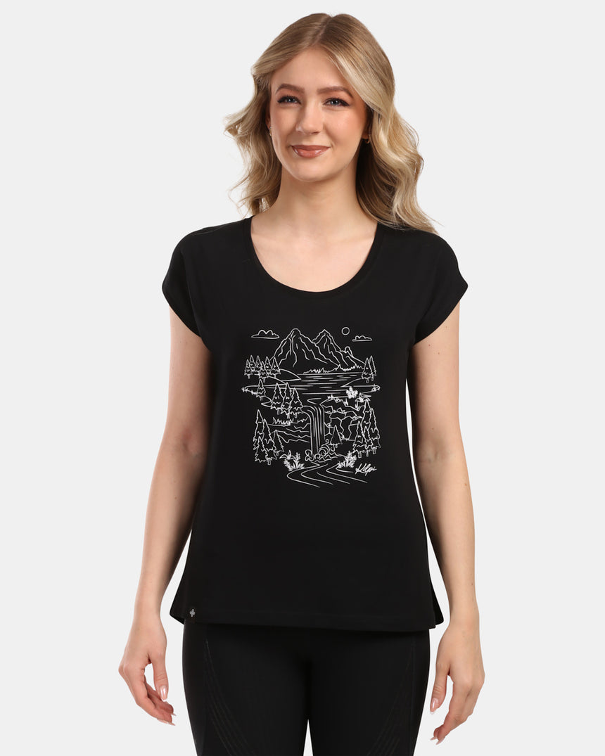 Katoenen dames-T-shirt roane w Kilpi ROANE-W