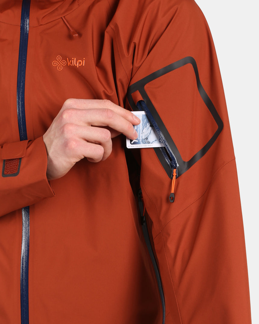 Men's hardshell waterproof jacket Kilpi MAMBA-M