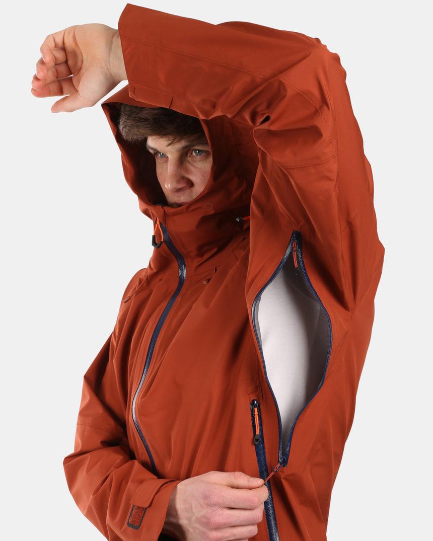 Men's hardshell waterproof jacket Kilpi MAMBA-M