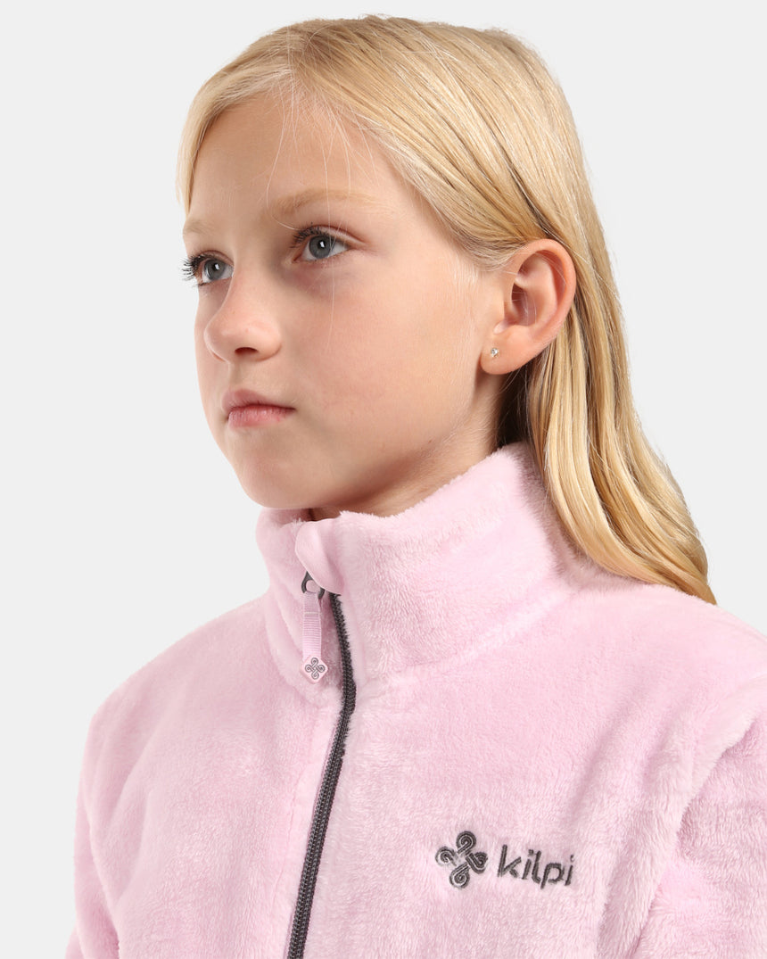 Girl´s hairy fleece middle layer Kilpi SKATHI-JG