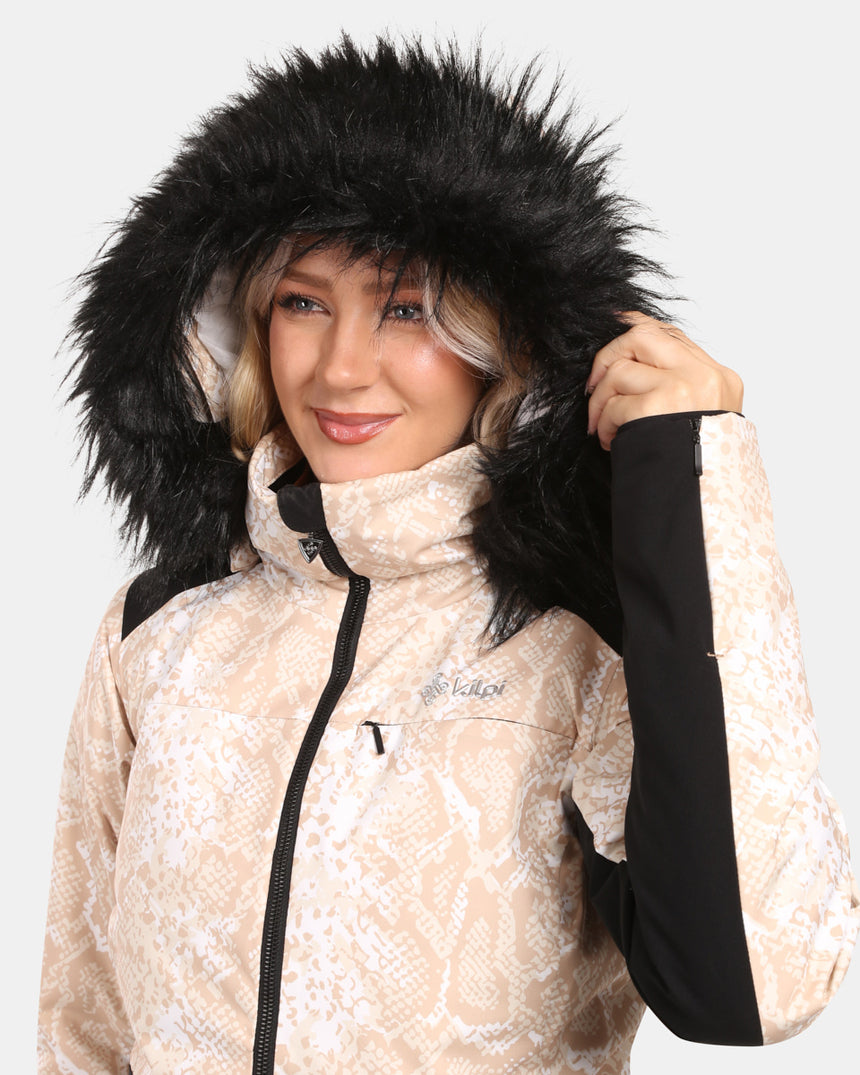 Women´s ski jacket with integrated heating system KILPI LENA-W