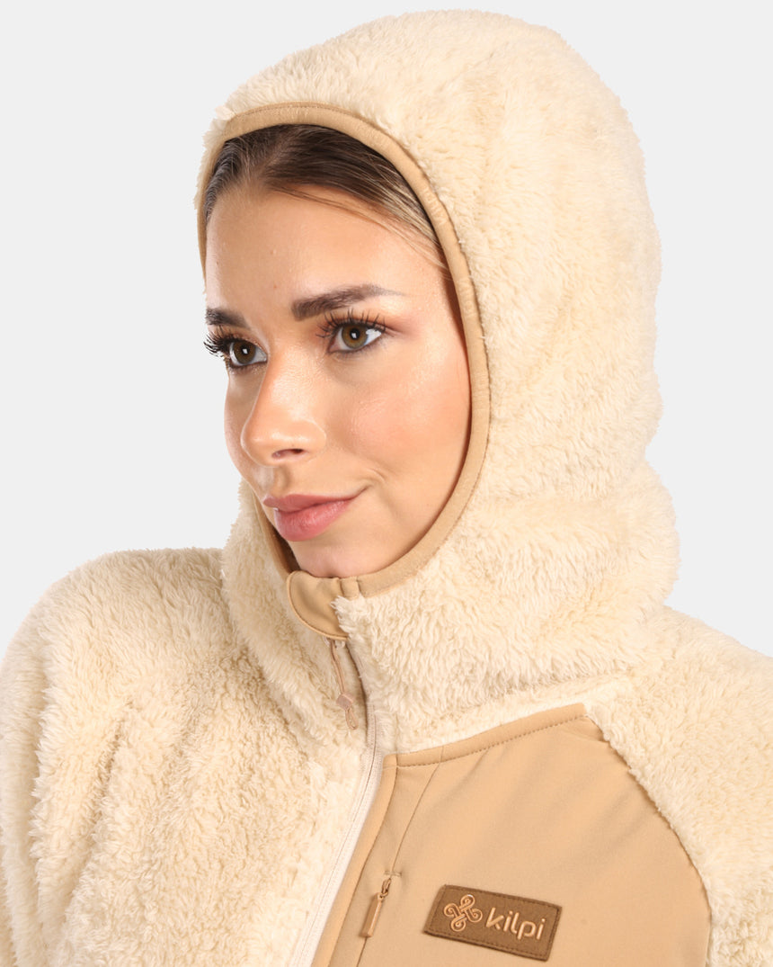 Dames harig FLEECE capuchon Kilpi NORKA-W