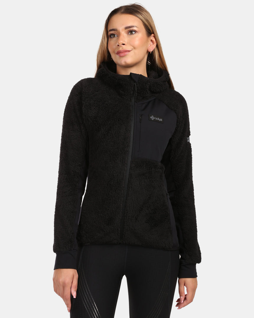 Dames harig FLEECE capuchon Kilpi NORKA-W