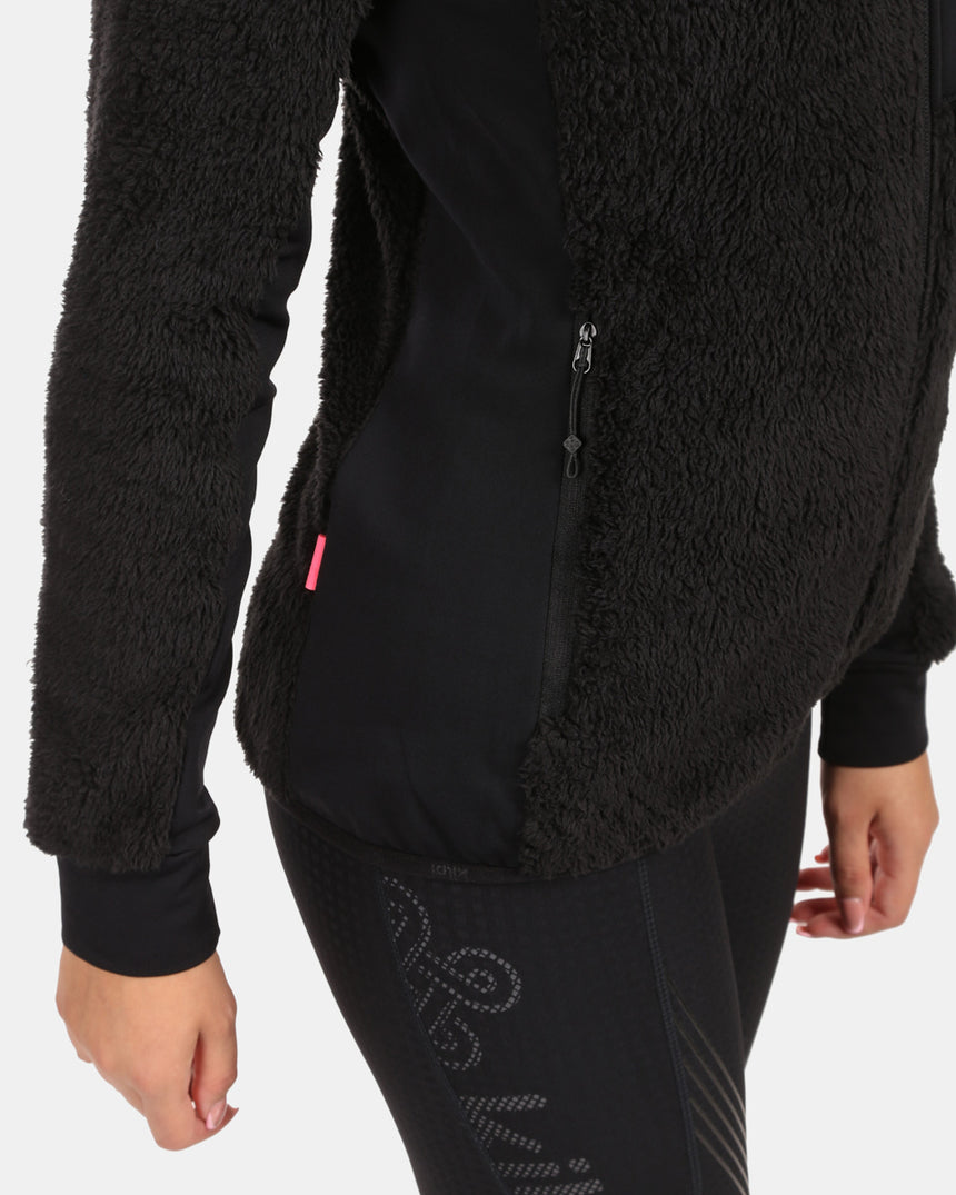 Women´s hairy fleece hoodie Kilpi NORKA-W