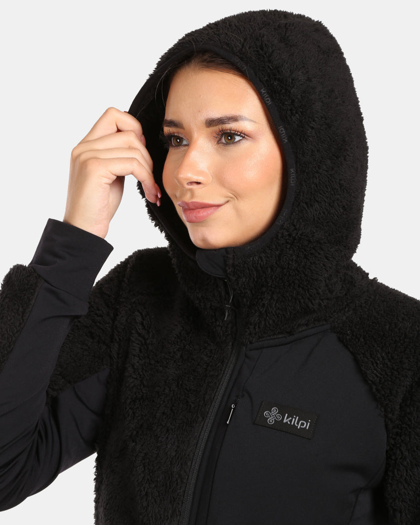 Dames harig FLEECE capuchon Kilpi NORKA-W