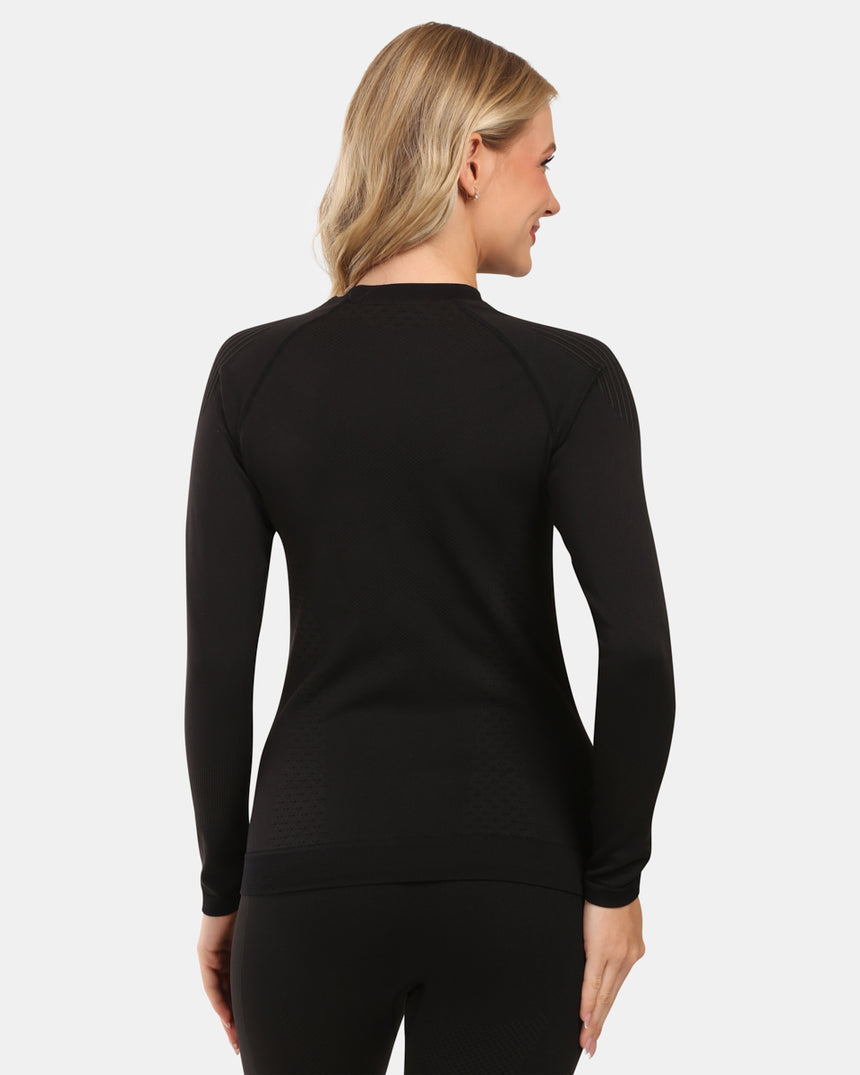 Naadloos thermisch T-shirt voor dames met lange mouwen Kilpi CAROL-W