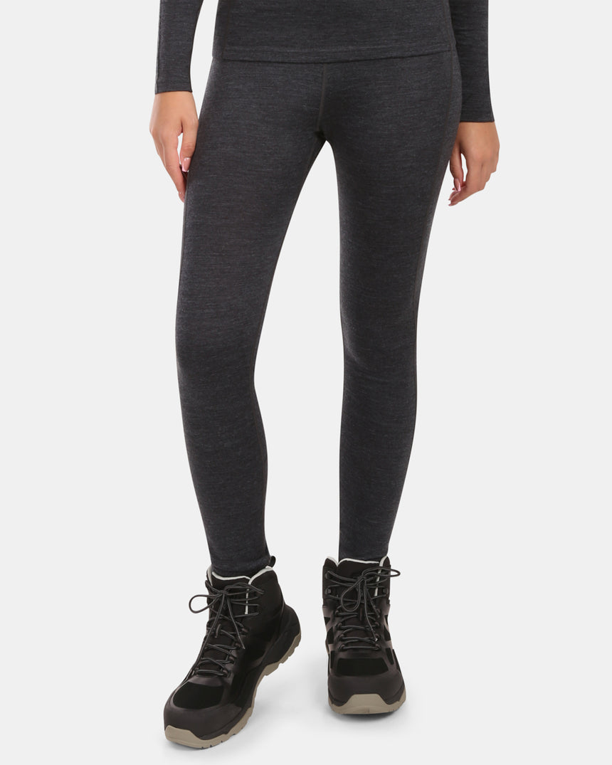 Merinowol voor dames base laag broek Kilpi MAVORA BOTTOM-W