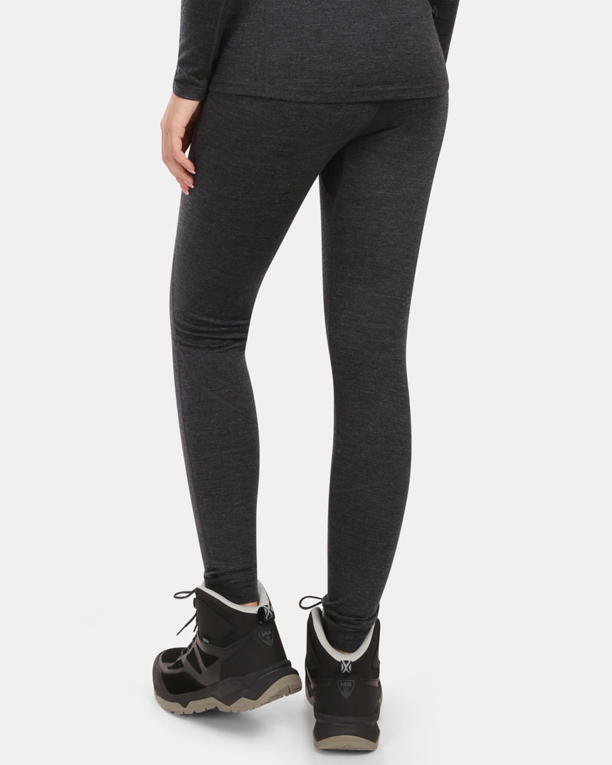 Merinowol voor dames base laag broek Kilpi MAVORA BOTTOM-W