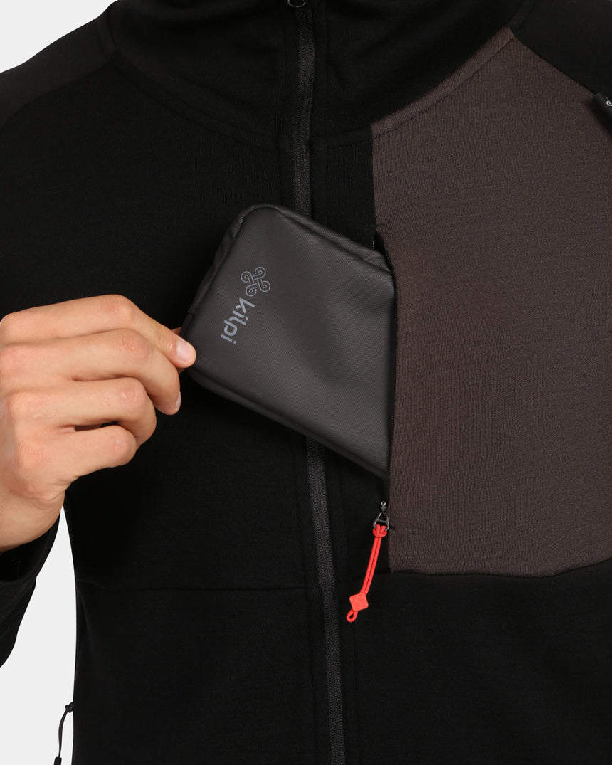 Heren merino trui met capuchon Kilpi MERINI-M