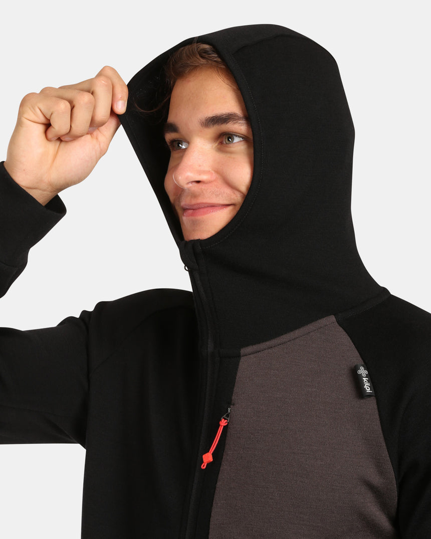 Heren merino trui met capuchon Kilpi MERINI-M