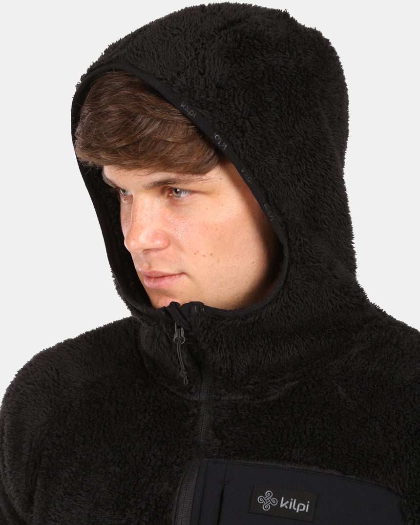 Mannen harig FLEECE capuchon Kilpi NORKA-M