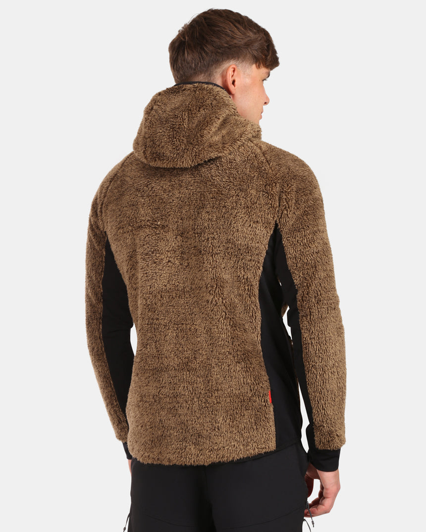 Mannen harig FLEECE capuchon Kilpi NORKA-M
