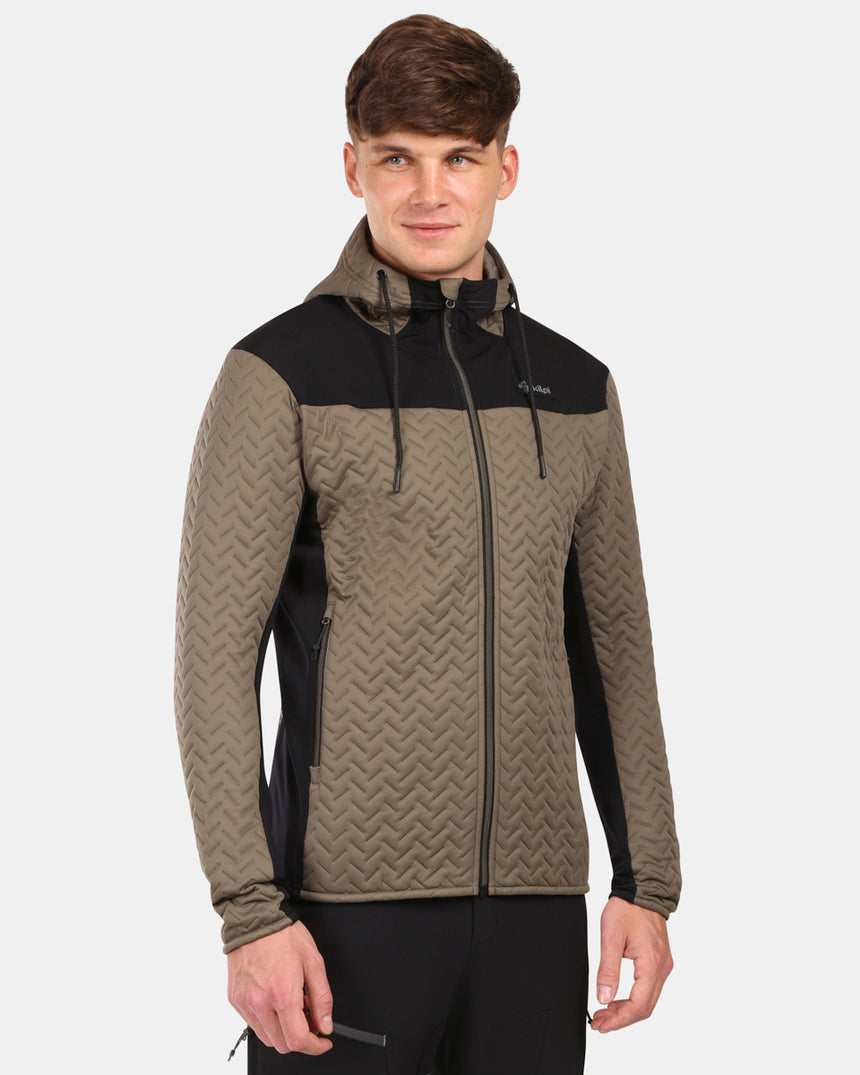 Heren geïsoleerd FLEECE capuchon Kilpi NEVIA-M