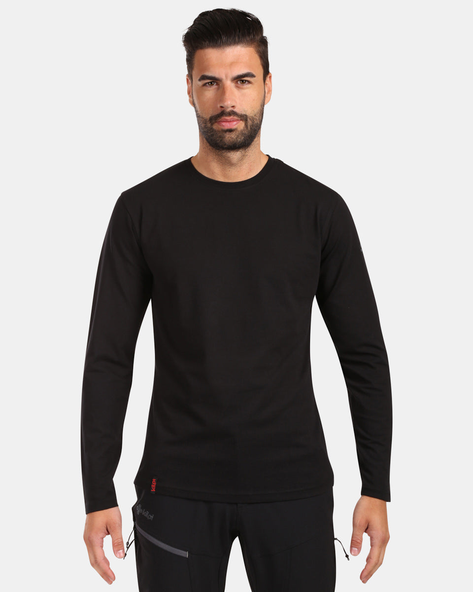 Men´s long sleeve cotton t-shirt Kilpi PROMOX-M