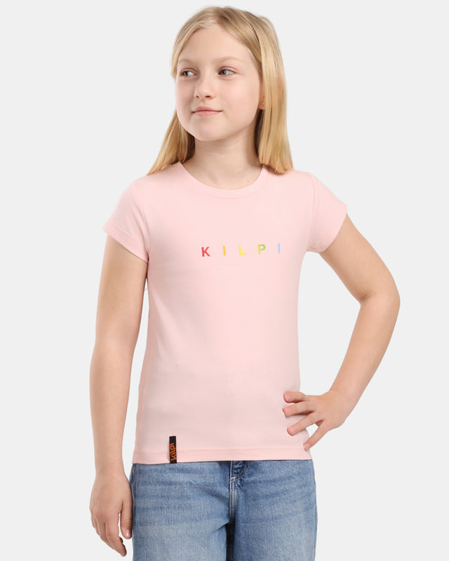 Katoenen T-shirt voor meisjes Kilpi MALGA-JG