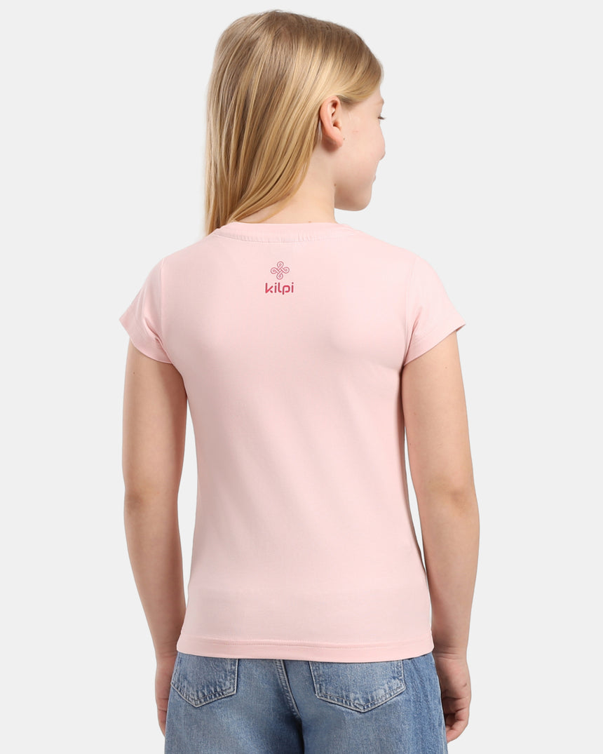 Katoenen T-shirt voor meisjes Kilpi MALGA-JG