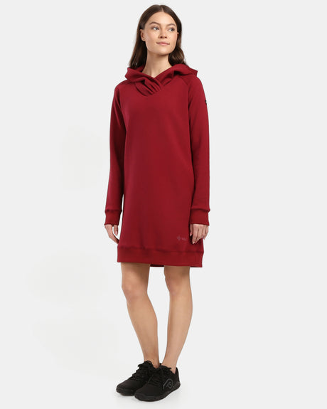 Lange damessweatshirt met capuchon Kilpi HEYDEN-W