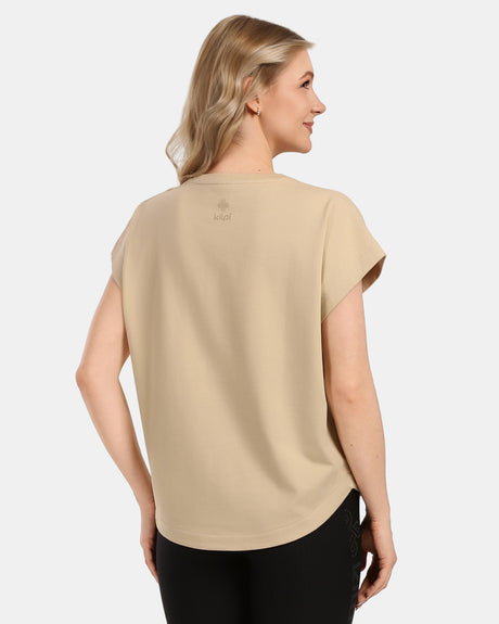 Katoenen T-shirt voor dames Kilpi NELLIM-W