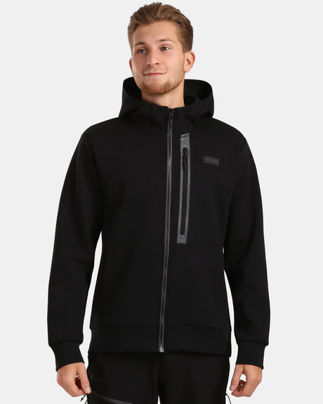 Katoenen hoodie voor actieve stijl Kilpi OKAMPOS-M