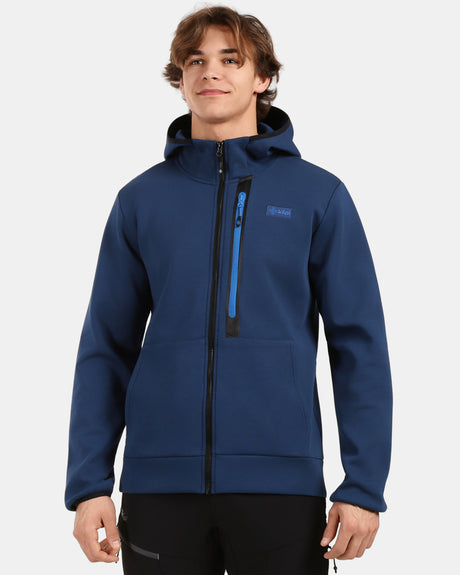 Katoenen hoodie voor actieve stijl Kilpi OKAMPOS-M