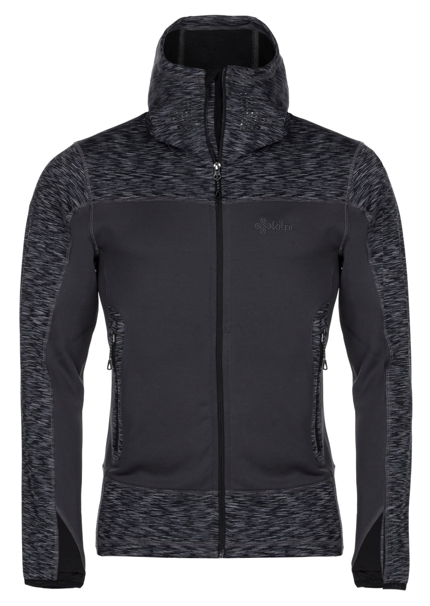Stretch fleece herensweatshirt Kilpi ASSASIN-M