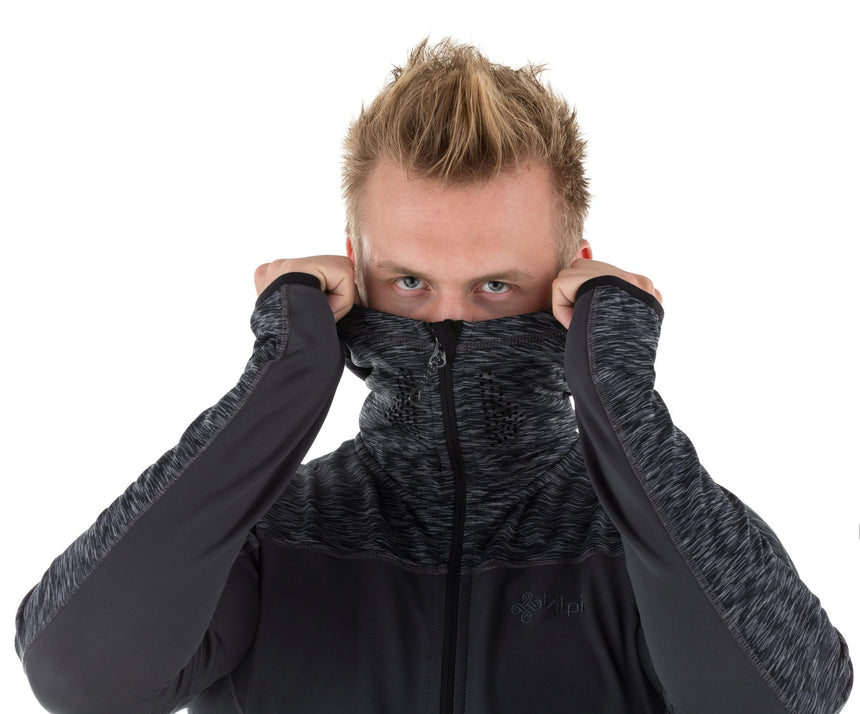Stretch fleece herensweatshirt Kilpi ASSASIN-M