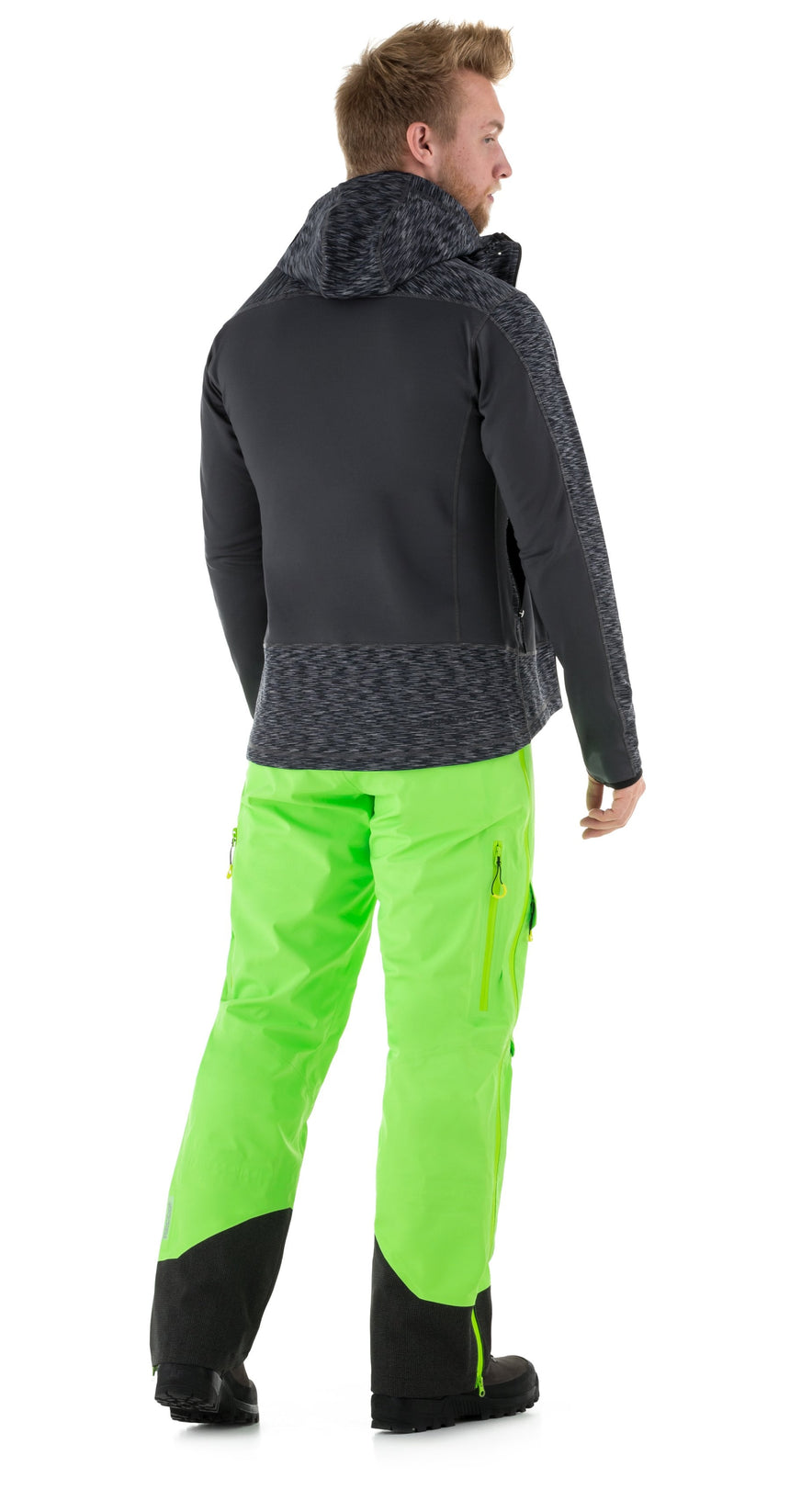 Stretch fleece herensweatshirt Kilpi ASSASIN-M