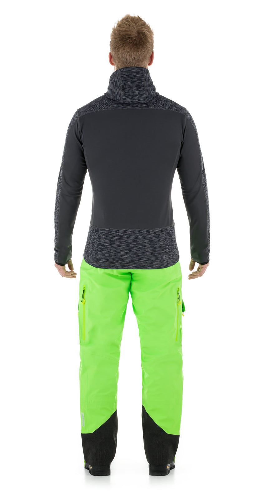 Stretch fleece herensweatshirt Kilpi ASSASIN-M