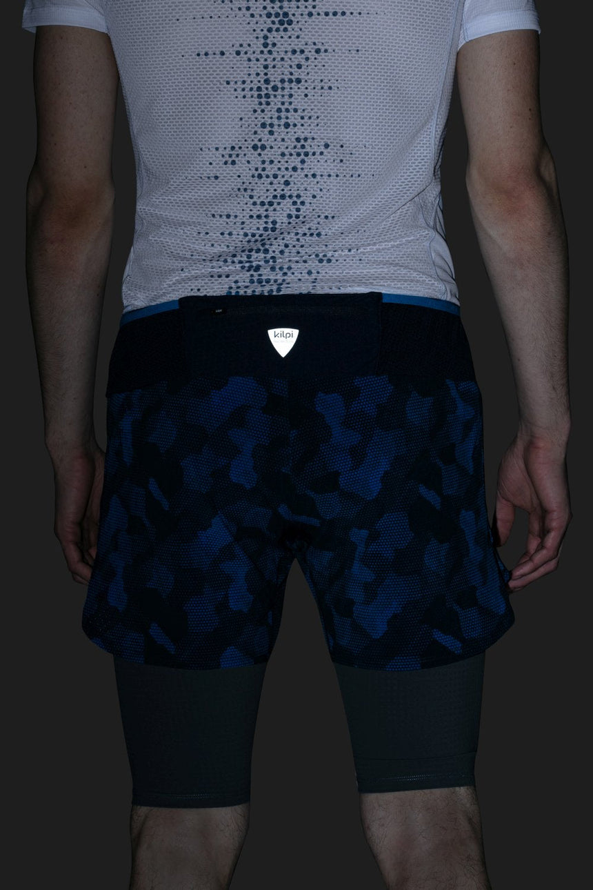 Men´s running shorts 2 in 1 Kilpi BERGEN-M