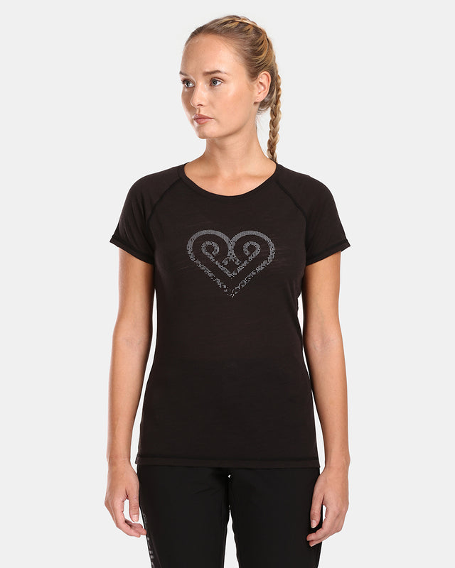 Dames T-shirt van merinowol Kilpi ZARJA-W