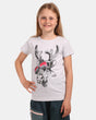 Katoenen T-shirt voor meisjes Kilpi MALGA-JG