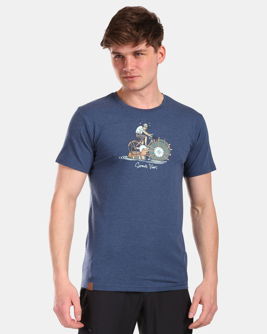 Heren katoenen T-shirt met korte mouwen Kilpi VIBE-M