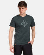 Heren katoenen T-shirt met korte mouwen Kilpi DISCOVER-M