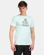 Heren katoenen T-shirt met korte mouwen Kilpi DISCOVER-M