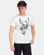 Heren katoenen T-shirt met korte mouwen Kilpi DISCOVER-M