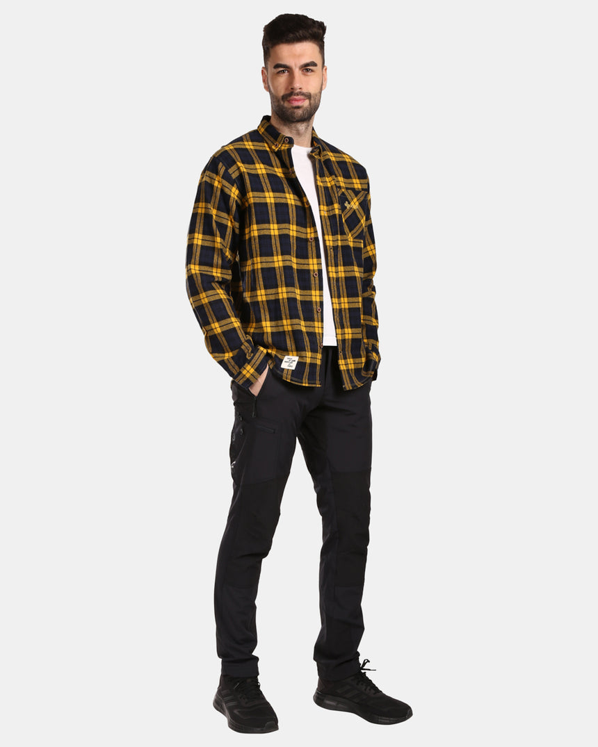 Heren overhemd van katoenflanel Kilpi FLANNY-M
