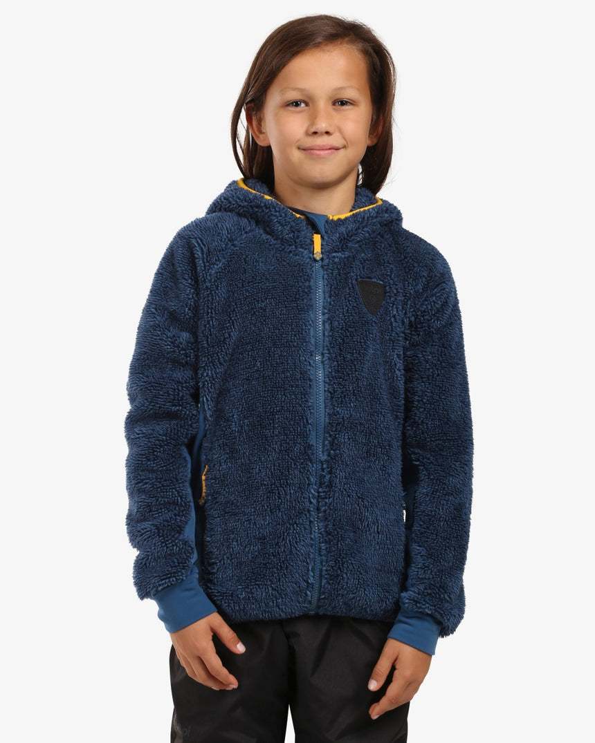 Jongen is harig FLEECE capuchon Kilpi NORKA-JB