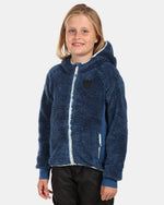 Het meisje is harig FLEECE capuchon Kilpi NORKA-JG