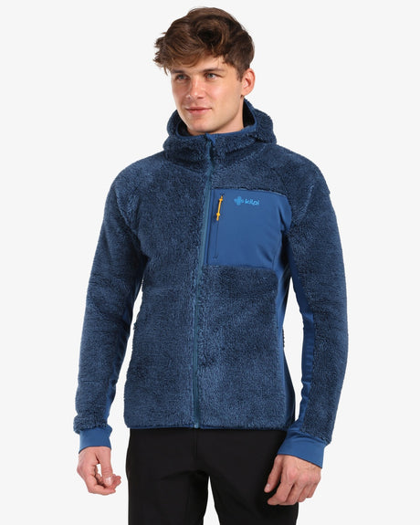 Mannen harig FLEECE capuchon Kilpi NORKA-M