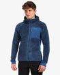 Mannen harig FLEECE capuchon Kilpi NORKA-M