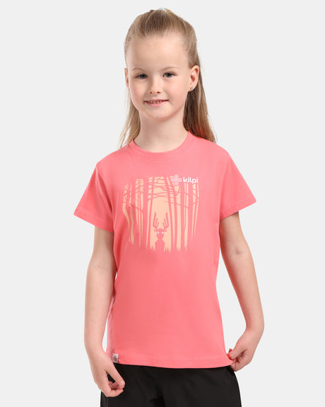 Katoenen meisjes-T-shirt Kilpi MALGA-JG