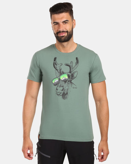 Men's cotton t-shirt Kilpi DISCOVER-M