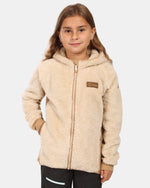 Girl´s hairy fleece hoodie Kilpi NORKA-JG