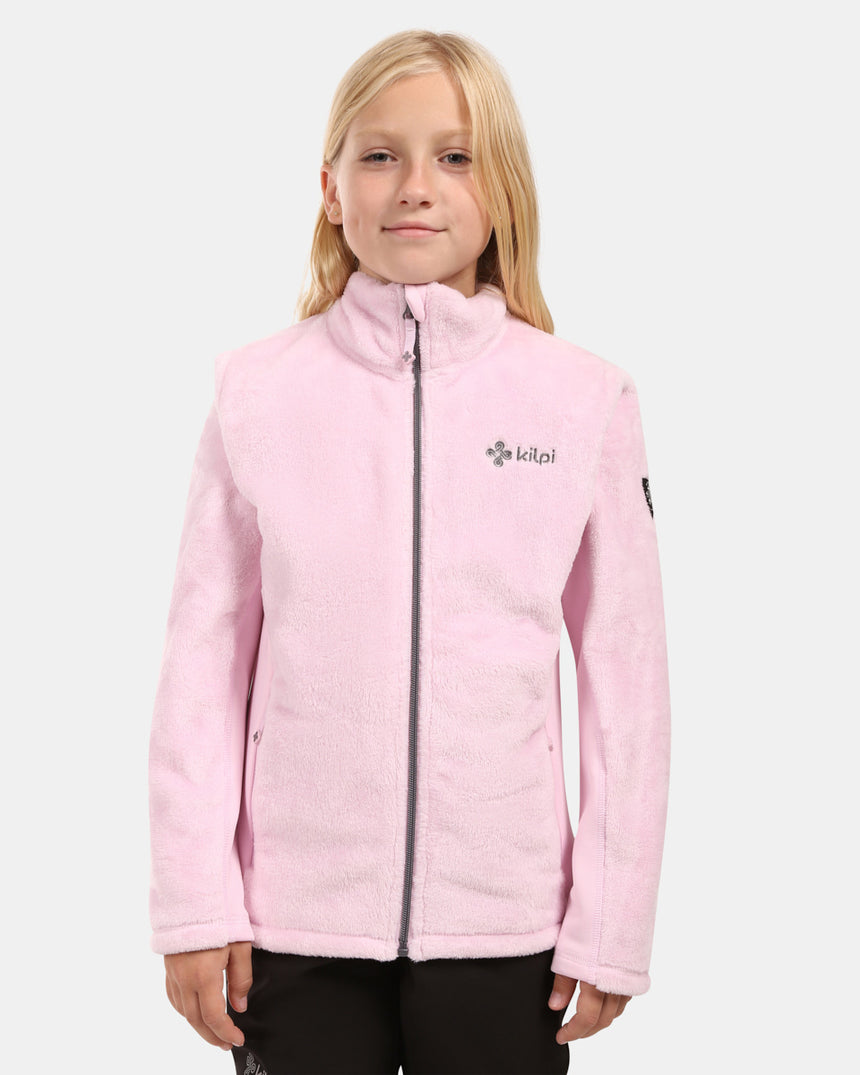 Girl´s hairy fleece middle layer Kilpi SKATHI-JG