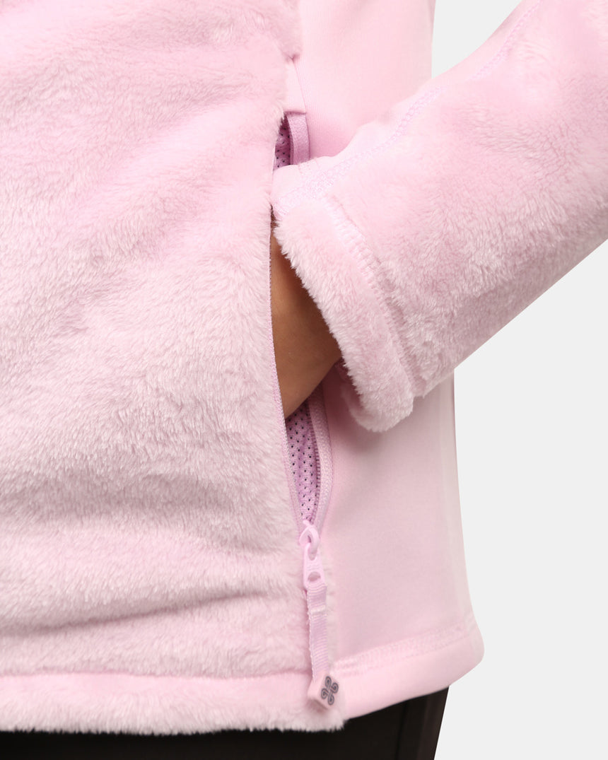 Girl´s hairy fleece middle layer Kilpi SKATHI-JG