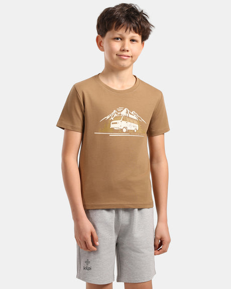 Katoenen T-shirt voor jongens Kilpi ALBION-JB
