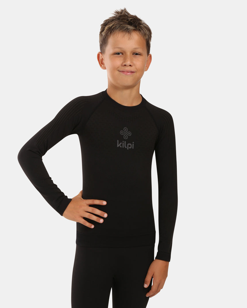 Boy´s seamless long sleeve base layer top Kilpi NATHAN-JB