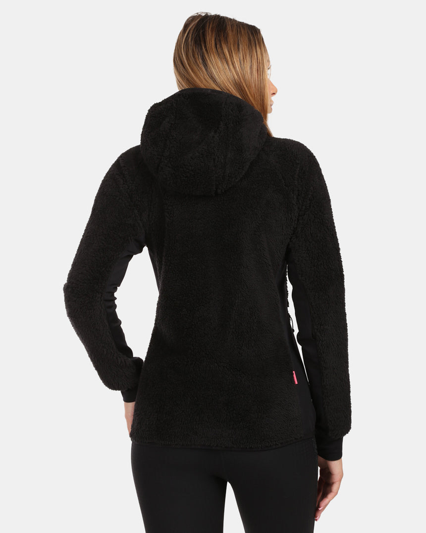 Women´s hairy fleece hoodie Kilpi NORKA-W