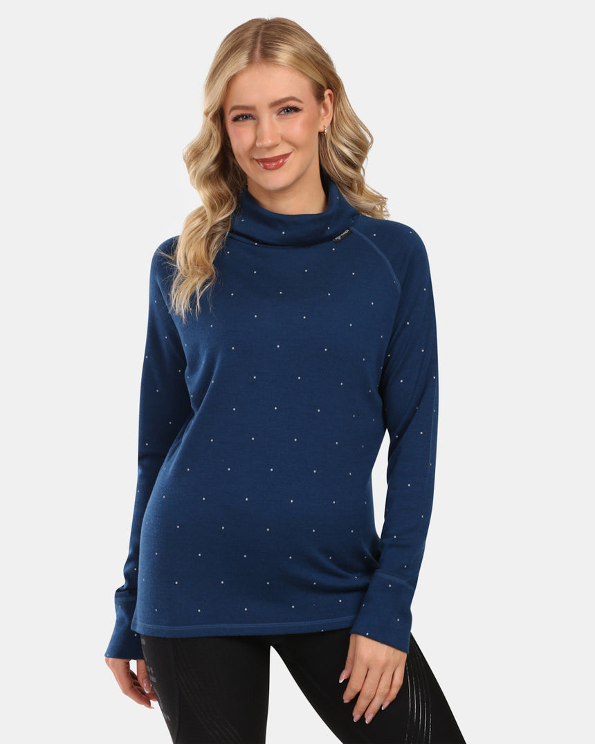 Women´s merino wool base layer turtleneck Kilpi JANNU-W