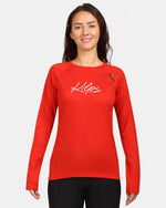 Women's merino wool base layer top Kilpi MAVORA TOP-W